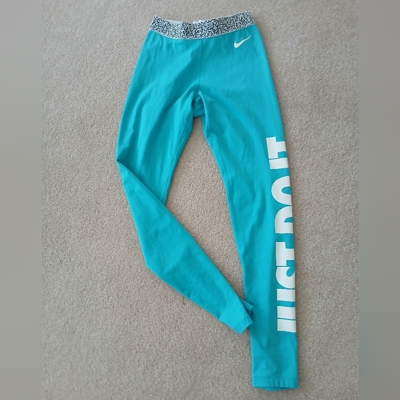 Nike Pants - Nike Blue Athletic Leggings